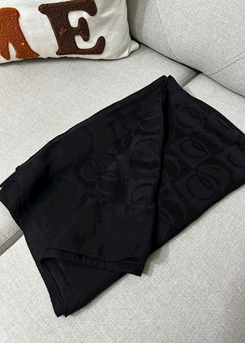 İmannoor monogram jakarlı desen şal - Görsel 2