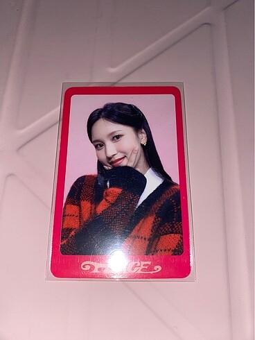 twice mina pc photocard