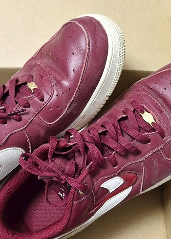 Bordo Nike spor ayakkabı - Görsel 2