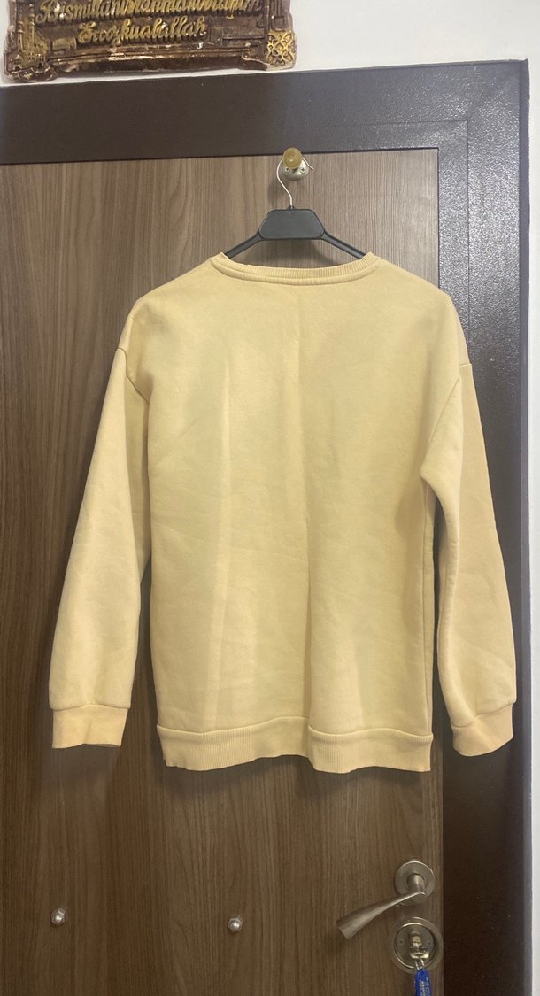 Bej Baskılı çocuk Sweatshirt - Görsel 2