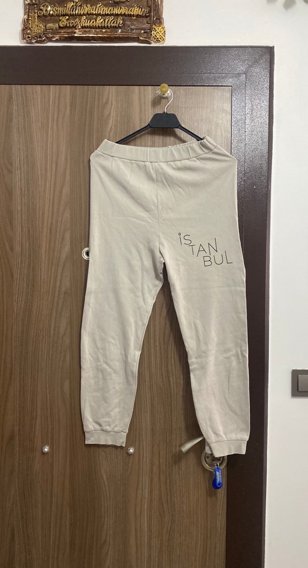 Gri Uzun Kollu İstanbul Baskılı Sweatshirt - Görsel 3