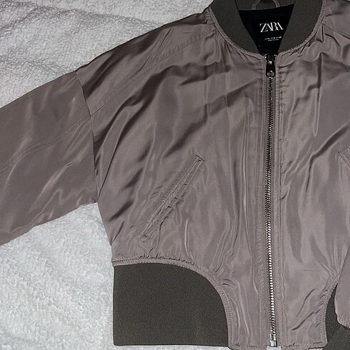 m Beden haki Renk Zara bomber ceket