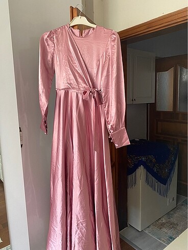 toz pembe abiye