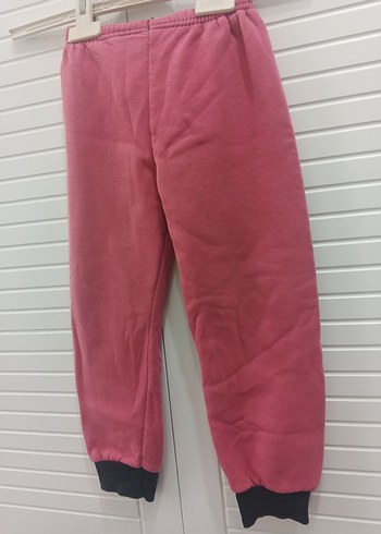 Pembe Rahat Kesim Kız Eşofman Altı - Görsel 2