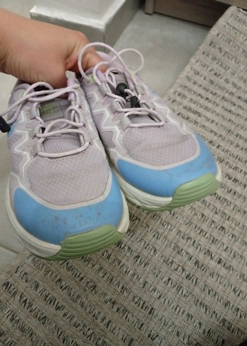 Mor Bağcıklı cocuk Spor Ayakkabı - Görsel 6