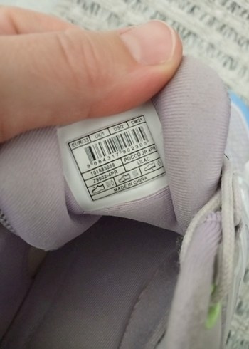 Mor Bağcıklı cocuk Spor Ayakkabı - Görsel 2