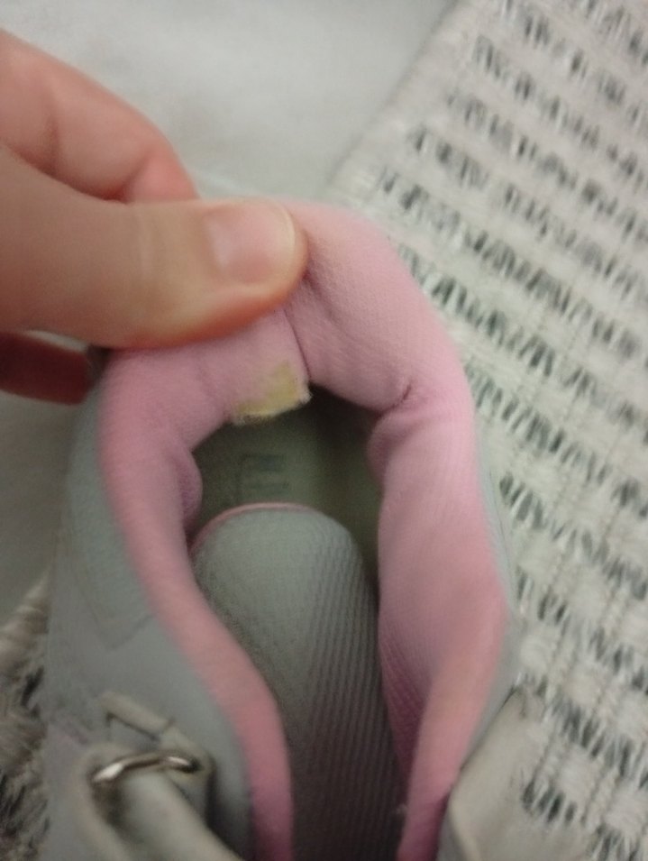 Kız Çocuk Gri Sneaker -  Cırt Cırtlı - Görsel 2