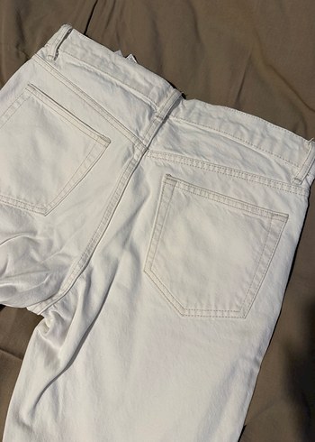 Zara Erkek 32 beden Beyaz Jean - Görsel 4
