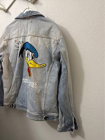 l/xl Beden mavi Renk Jack jones kot ceket