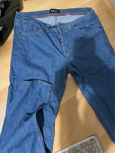 H&M Mavi jean ince yazlık hafif