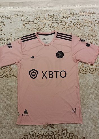 Pembe Messi 10 Baskılı Uzun Kollu Jersey - Görsel 2