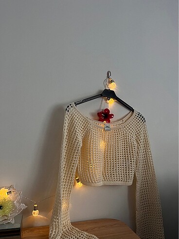 Örme crop top