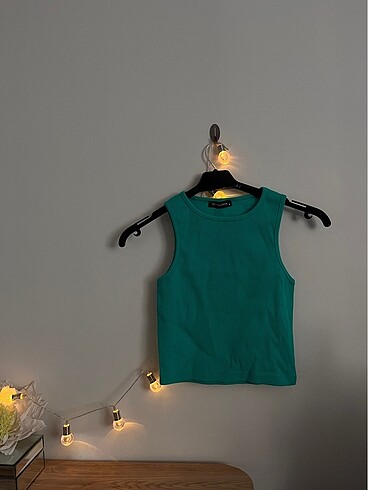 m Beden yeşil Renk Crop top