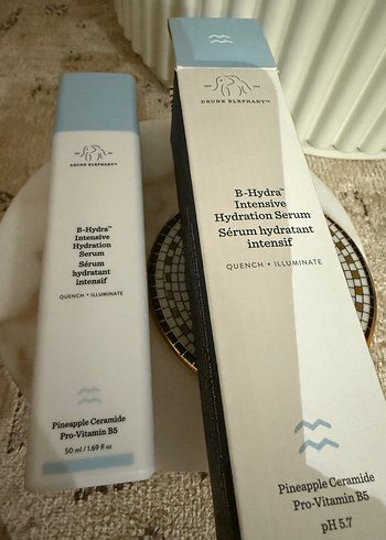 Drunk Elephant B-Hydra Yoğun Nem Serumu yüz için - Görsel 2