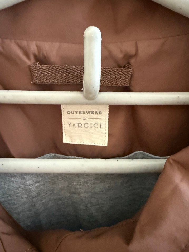 Bej Düğmeli belden ayarlama ipi mevcut Yargıcı marka - Görsel 3