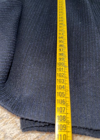 Düğmeli Lacivert içi astarlı Kemerli Uzun Kaban Yargıcı marka - Görsel 11