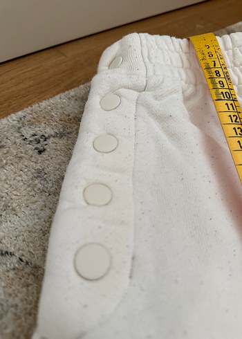 Beyaz Kadın Rahat Kesim Eşofman Altı Puma marka - Görsel 4