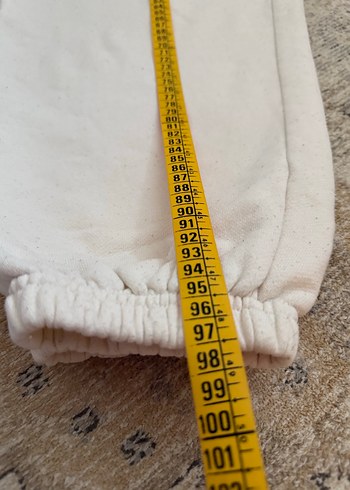 Beyaz Kadın Rahat Kesim Eşofman Altı Puma marka - Görsel 2