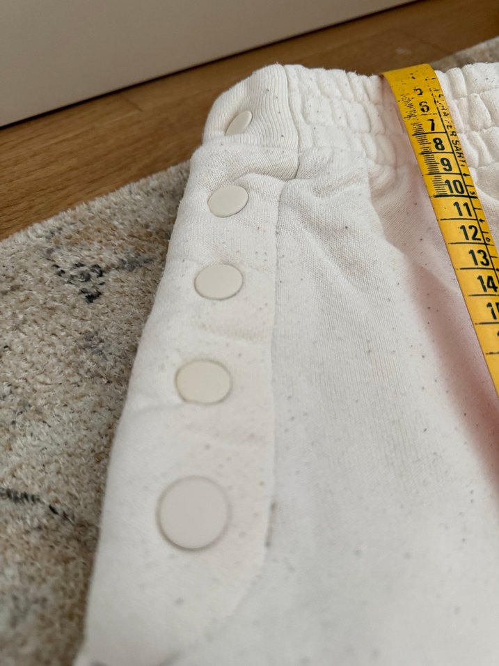 Beyaz Kadın Rahat Kesim Eşofman Altı Puma marka - Görsel 4