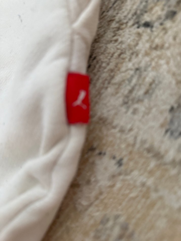 Beyaz Kadın Rahat Kesim Eşofman Altı Puma marka - Görsel 5