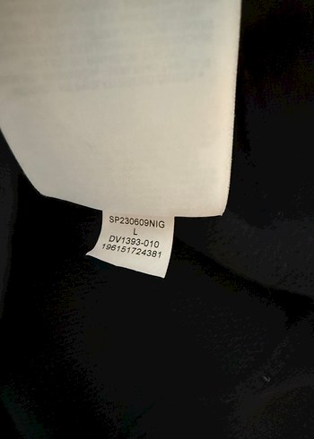 Siyah Kapüşonlu Fermuarlı  Sweatshirt Nike L beden - Görsel 7