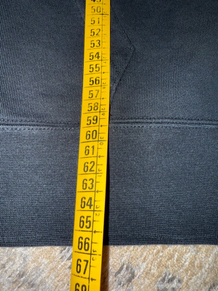 Siyah Kapüşonlu Fermuarlı  Sweatshirt Nike L beden - Görsel 5