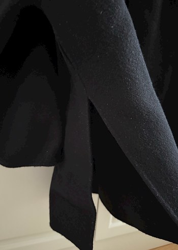 Siyah Kemerli Kaban Massimo Dutti - Görsel 6