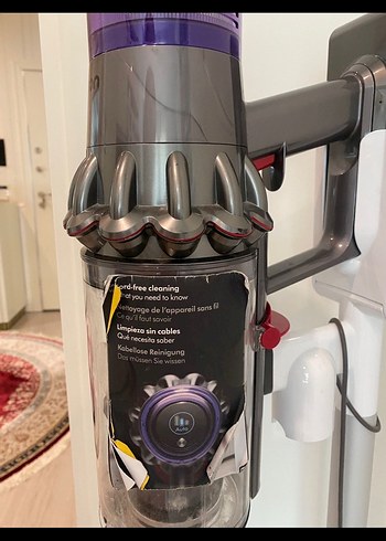 Mavi ve Gri Kablosuz Elektrikli Süpürge V 11 ekstra - Görsel 6