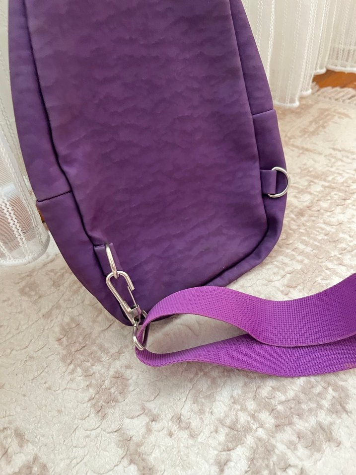 Mor  2 li Renkli Kadın Çapraz Çanta - Görsel 2