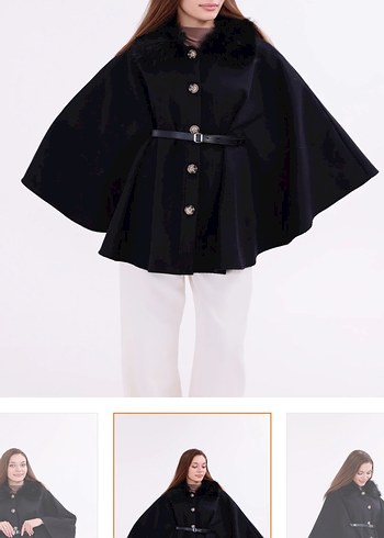 Kalın kumaş kadın Panco - Görsel 6