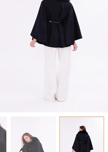 Kalın kumaş kadın Panco - Görsel 4