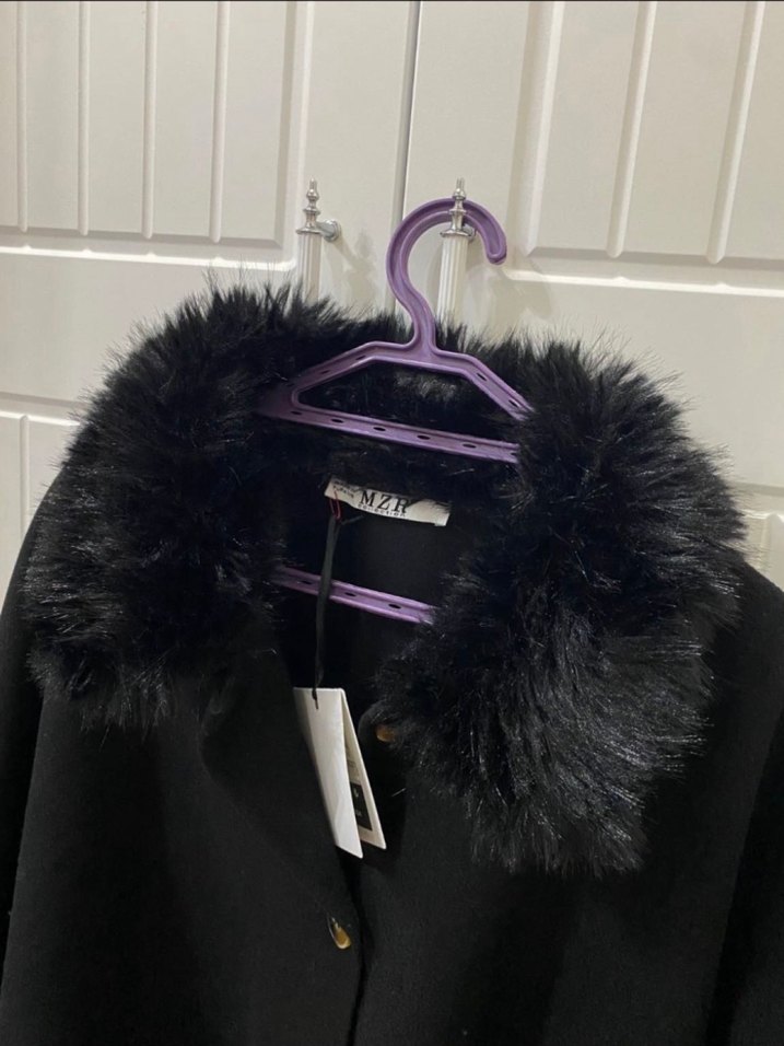 Kalın kumaş  kadın Panco - Görsel 2