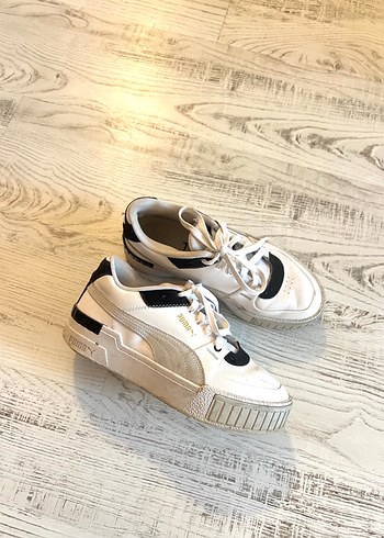 39 Beden Puma Beyaz Platform Spor Ayakkabı