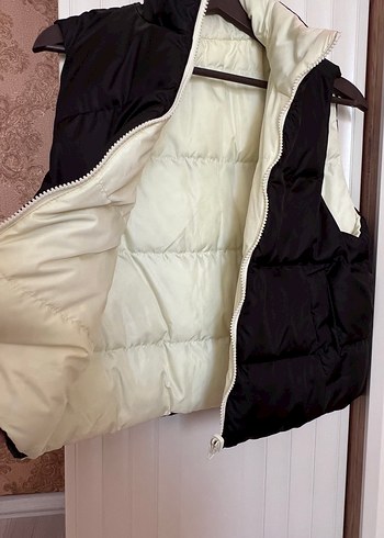 Fermuarlı Yüksek Yakalı Kadın Yelek - Görsel 2