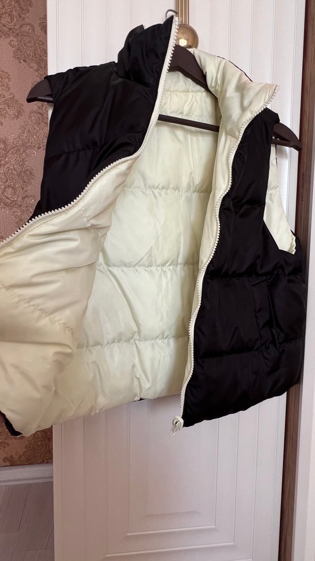 Fermuarlı Yüksek Yakalı Kadın Yelek - Görsel 2