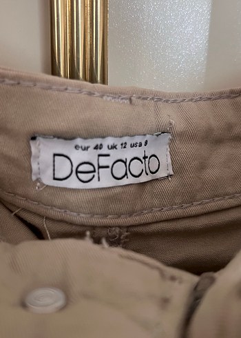 Bej Uzun Keten Kadın Etek - Görsel 3