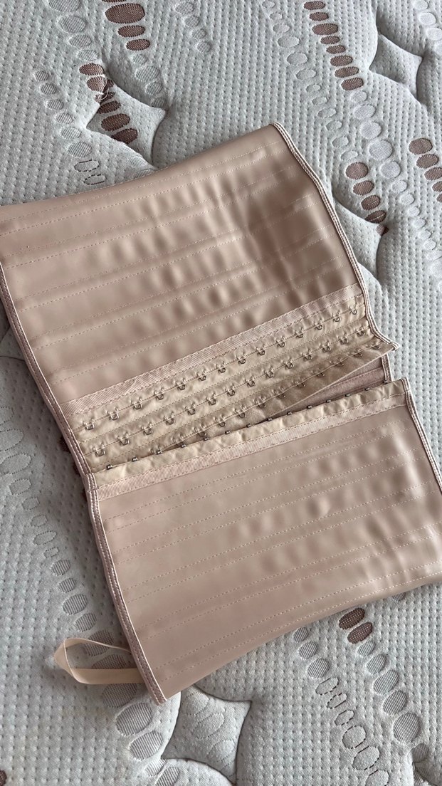 Nakışlı Bej Uzun Göğüs Korsesi - Görsel 4