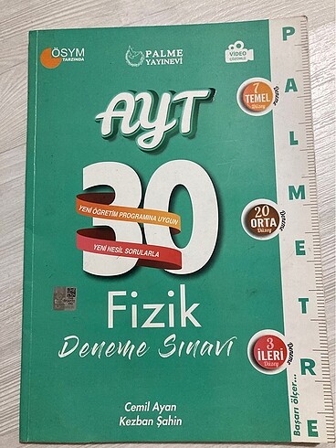 ayt fizik deneme