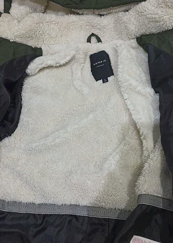 Name İt marka Kapüşonlu unisex Çocuk Mont - Görsel 5