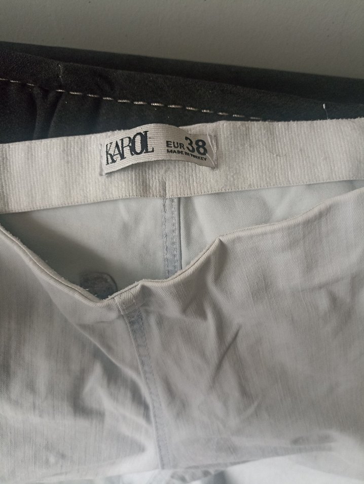 Karol marka kot  Geniş Paça Kadın Pantolon - Görsel 5