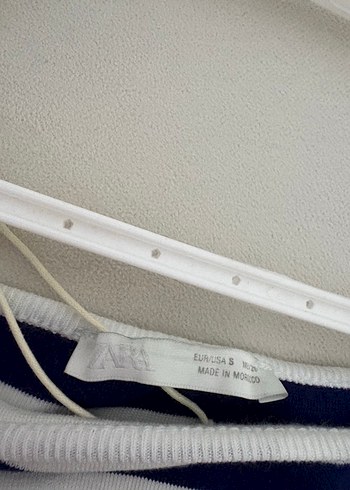 Zara Çizgili Strappy Crop Top