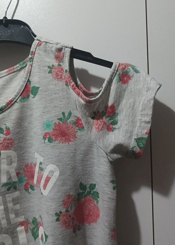 Addax Kız Çocuk Tişört omzu açık