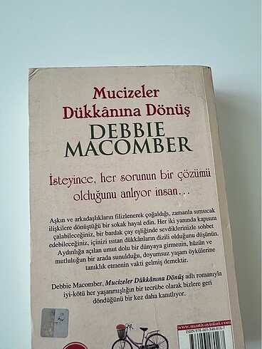  Beden Mucizeler Dükkanına Dönüş (Debbie Macomber)