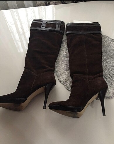 Nine west süet çizme