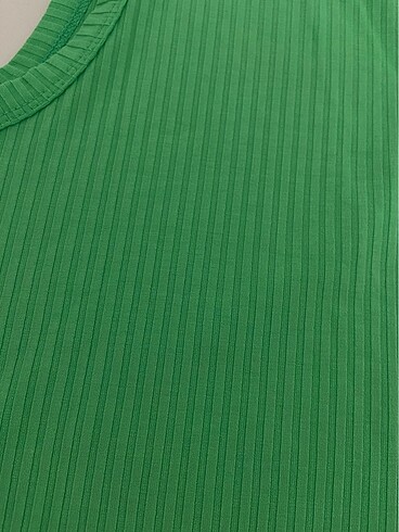 xl Beden yeşil Renk Crop tişört