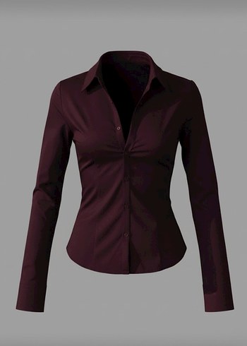 dar kesim gömlek - Görsel 2