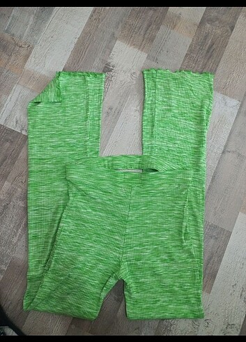 Bershka yazlık ikili takım. S BEDEN. - Görsel 7