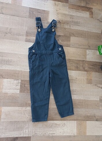 Mango kids salopet jean tulum - Görsel 5