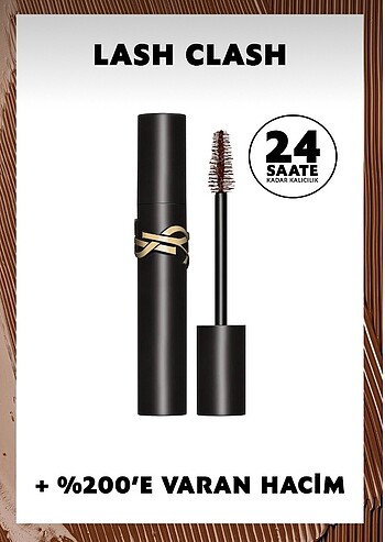YSL KAHVERENGİ MASKARA