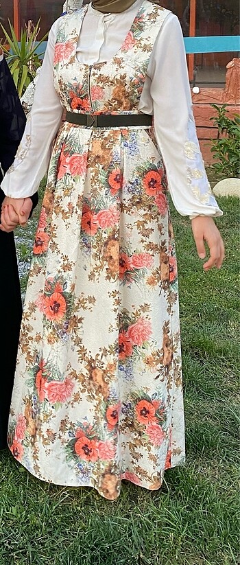 Alvina Alvina Çiçek Desenli Jile Elbise